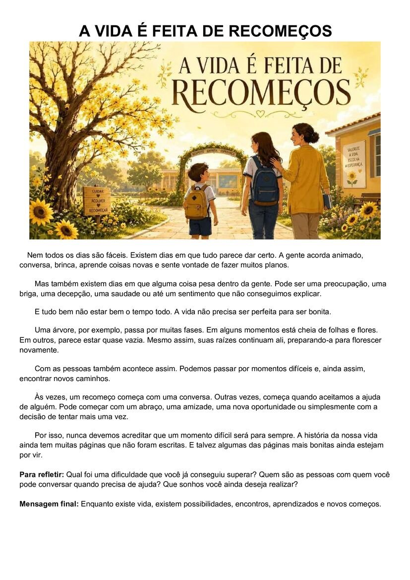 Textos Setembro Amarelo para Imprimir para imprimir página 2